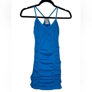 Y2K Kismet Vibrant Blue Tank Mini Dress